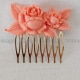 PEINECILLO SONIA 5 - PINK FLOWER COMB
